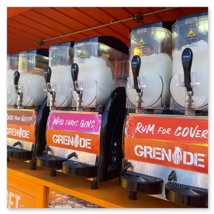 we need to hire frozen slushie cocktail making machine to make alcoholic cocktails on our exhibiting stand, to attract potential customers and existing clients.