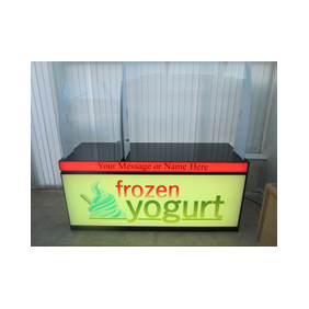 we require a fantastic looking frozen yogurt station for an event in london