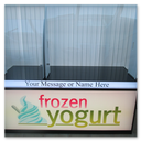 hire a frozen yogurt bar for trade stand