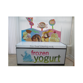hire a froyo display cart for a birthday party