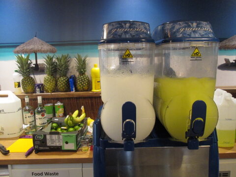 Rent Frozen Cocktail Catering Services at Company Office looking to rent frozen cocktail machines with staff to make and serve drinks at conference hospitality function. alcoholic margarita, strawberry daiquiri. etc.